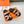 HM Chypre Sandal Shimmery Orange Pink Lambskin  963506