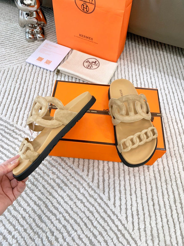 HM Extra sandal Beige Suede  963523
