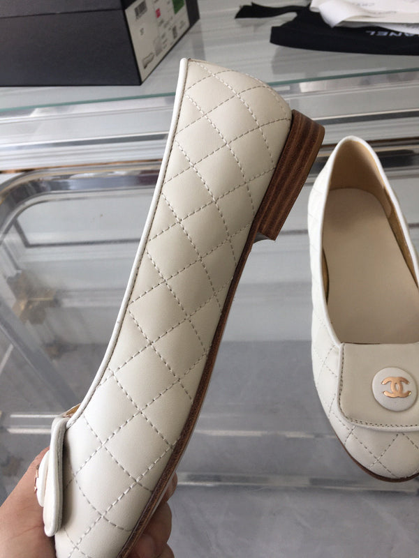 ballerina trapuntata oro bianco cc lock