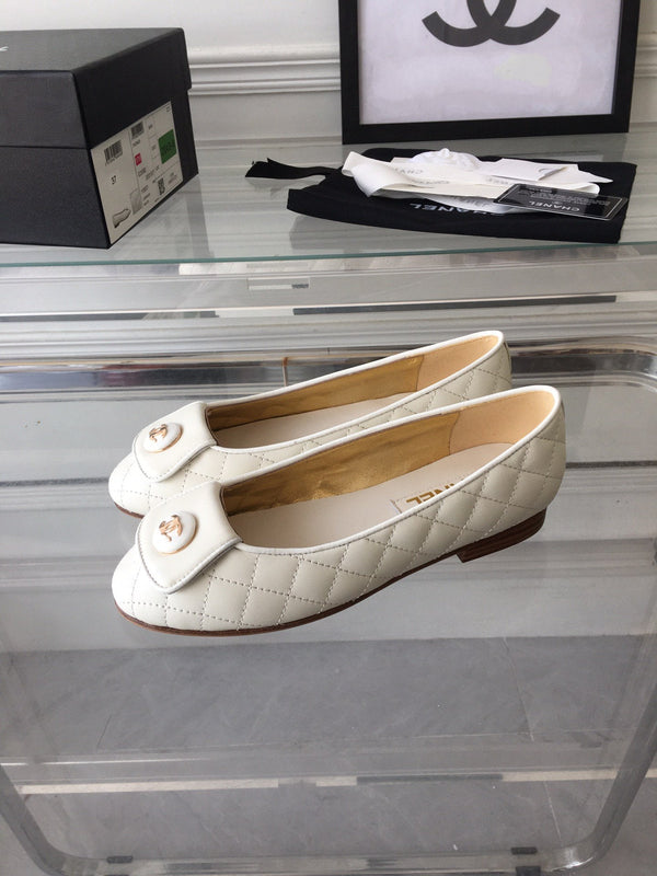 ballerina trapuntata oro bianco cc lock