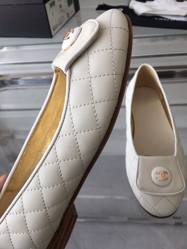 ballerina trapuntata oro bianco cc lock