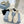 Pra Slingback 40 Square Sole White Patent Leather