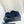 ballerina blu scuro tweed grosgrain nero
