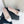 ballet flat pink red white tweed grosgrain