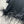Miu Miu Ostrich Feather Dress Black Acetate Satin Fabric