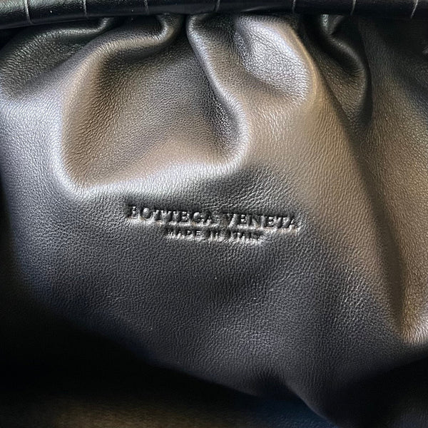 Marsupio classico 40 cm in pelle di vitello nera 