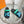 Chypre Sandal Tiffa with blue straps Leather
