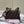 SHOULDER BAG 19 WITH FF MOTIF IN BROWN JACQUARD FABRIC