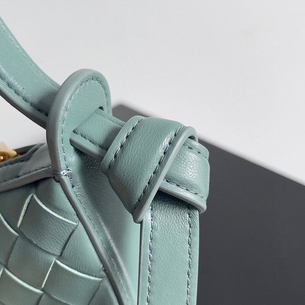 BV Mini Sunrise 23cm Pelle di vitello menta Ghw 