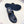 HM Men's Open-toe Sandals Black Rubber Sheepskin 561660