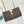 POCHETTE TIRETTE 22 IN BROWN MONOGRAM CANVAS GOLD BUCKLE