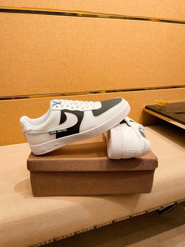 LV AIR FORCE 1 SNEAKER BLACK AND WHITE
