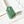 cc 24s31 borsa shopping nano 17,5 cm pelle di agnello verde chiaro hardware dorato