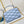 GO-14 MM 23 IN LIGHT BLUE GRAY QUILTED LAMBSKIN GOLD HARDWARE