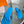 ISLAND SANDAL VIVID SKY BLUE PVC WATERPROOF