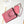 cc 24s31 shopping bag dark pink black sequins black hardware