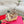 GARAVANI ROCKSTUD WEDGE SANDALS IN ROSY BROWN CALFSKIN AND BEIGE RAFFIA