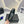 SL SQUARE TOE FLAT MULES BLACK POLISHED CALFSKIN