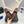 SL SQUARE TOE FLAT MULES BROWN SATIN