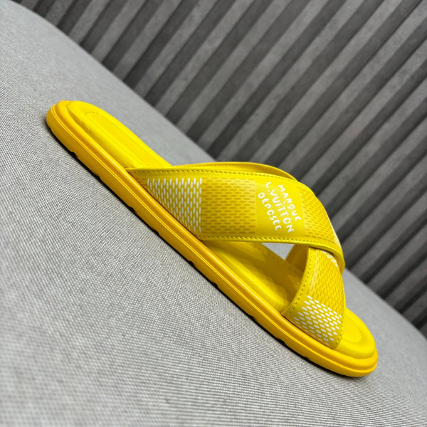 SANDALI LV VENICE MULE GIALLO LIMONE