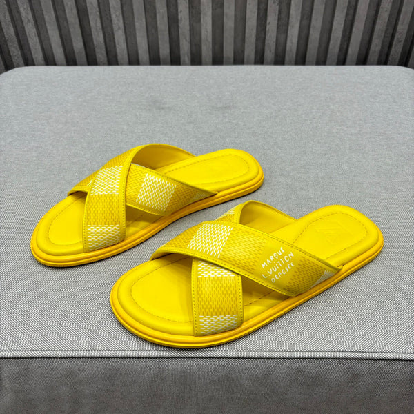 SANDALI LV VENICE MULE GIALLO LIMONE