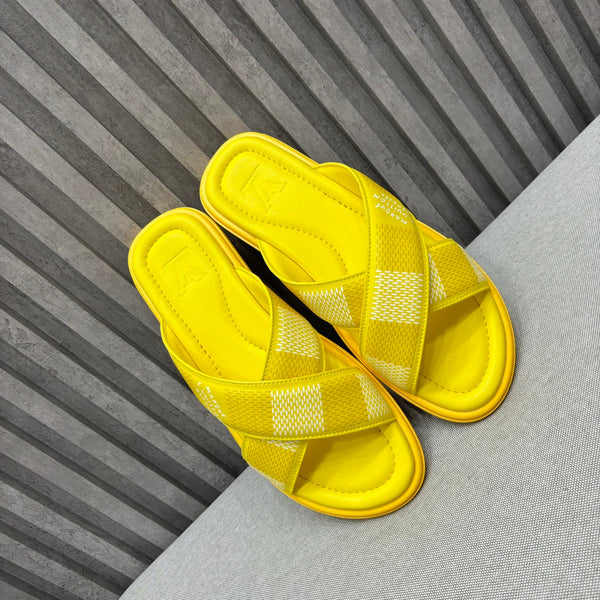 SANDALI LV VENICE MULE GIALLO LIMONE