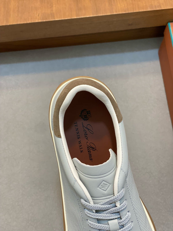 LP 360 TENNIS WALK SNEAKERS IN VITELLO MESH GRIGIO CHIARO