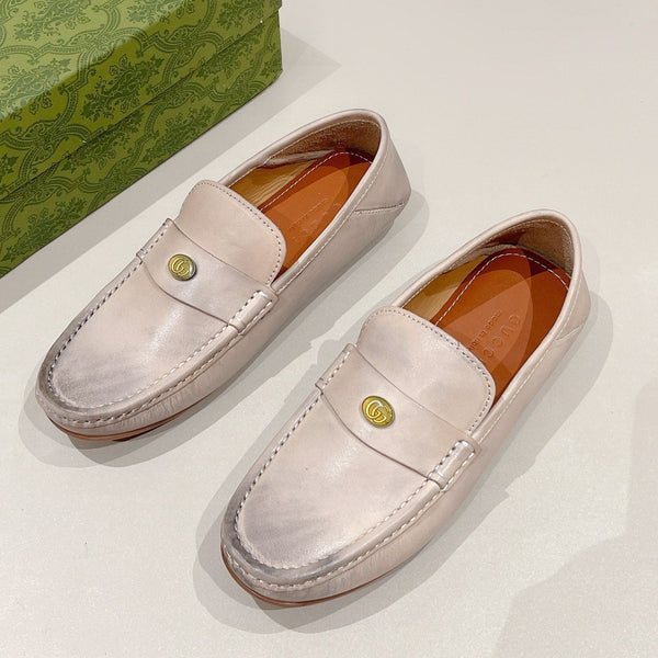 GG Men's Loafer Beige Calfskin 561755