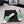 mule sandal striped green white