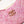 19 hobo bag 20cm pink tweed