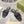 GG  Interlocking double G hollow slippers Black
