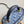 MINI VANITY CASE 16 BLUE DENIM OBLIQUE JACQUARD