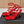 ALAIA THREE-STRAPS HIGH HEEL SANDALS IN CHERRY RED PATENT LAMBSKIN