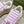 GG SCREENER 50 SNEAKER WHITE AND PURPLE CALFSKIN