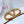 Ceinture Bold Edition 30 mm veau blanc boucle dorée