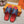 HM Izmir Sandals Red Blue Lambskin 294947