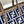 MINI ROLL BAG 15 MIDNIGHT BLUE MIX WHITE FF JACQUARD FABRIC