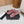INFRADITO CC INTRECCIATO NERO MIX ROSA PELLE DI MONTONE