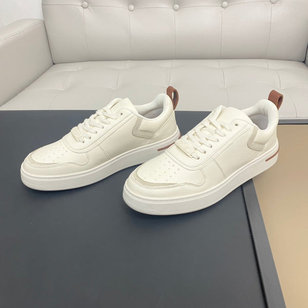 LP NEWPORT 2.0 WALK SNEAKERS IN PELLE DI VITELLO BIANCA