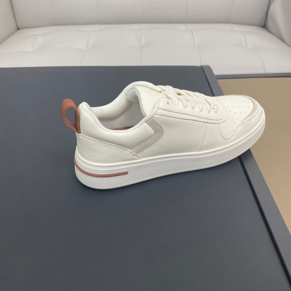 LP NEWPORT 2.0 WALK SNEAKERS IN PELLE DI VITELLO BIANCA