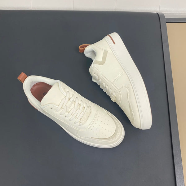 LP NEWPORT 2.0 WALK SNEAKERS IN PELLE DI VITELLO BIANCA