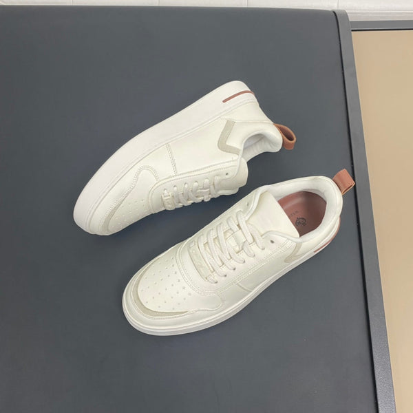 LP NEWPORT 2.0 WALK SNEAKERS IN PELLE DI VITELLO BIANCA