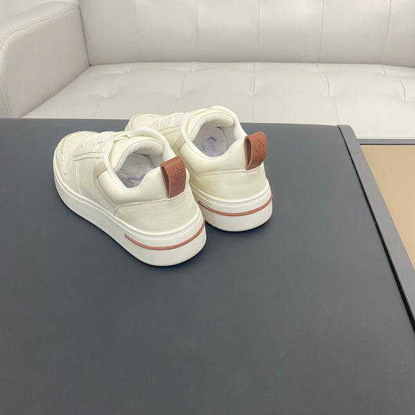 LP NEWPORT 2.0 WALK SNEAKERS IN PELLE DI VITELLO BIANCA