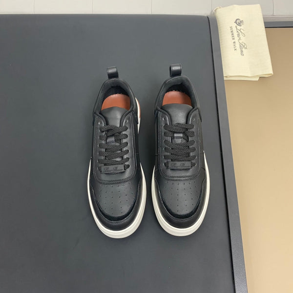 LP NEWPORT 2.0 WALK SNEAKERS IN PELLE DI VITELLO NERA