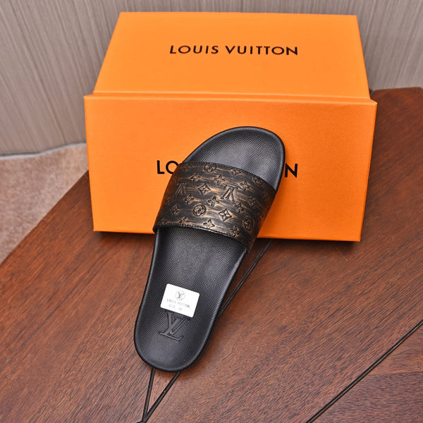 LV MULE SANDAL COPPER CALFSKIN