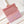 24b medium flap bag 25cm pink lambskin silver purple diamond