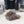 BIRKENSTOCK SLIPPERS ATTACHED RHINESTONES IN BROWN CALFSKIN