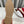 LEISURE FLOWS SPLIT LOAFER IN WHITE CALFSKIN