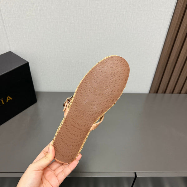 STIVALI BASSI ALAIA IN RETE BEIGE