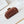 CC 24A Mini Top Handle 13cm Brown Wax Leather Gold Hardware 238463